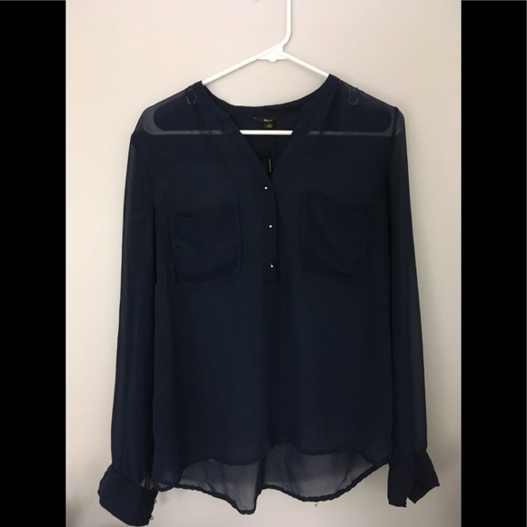Milano blue women’s top - Picture 1 of 3
